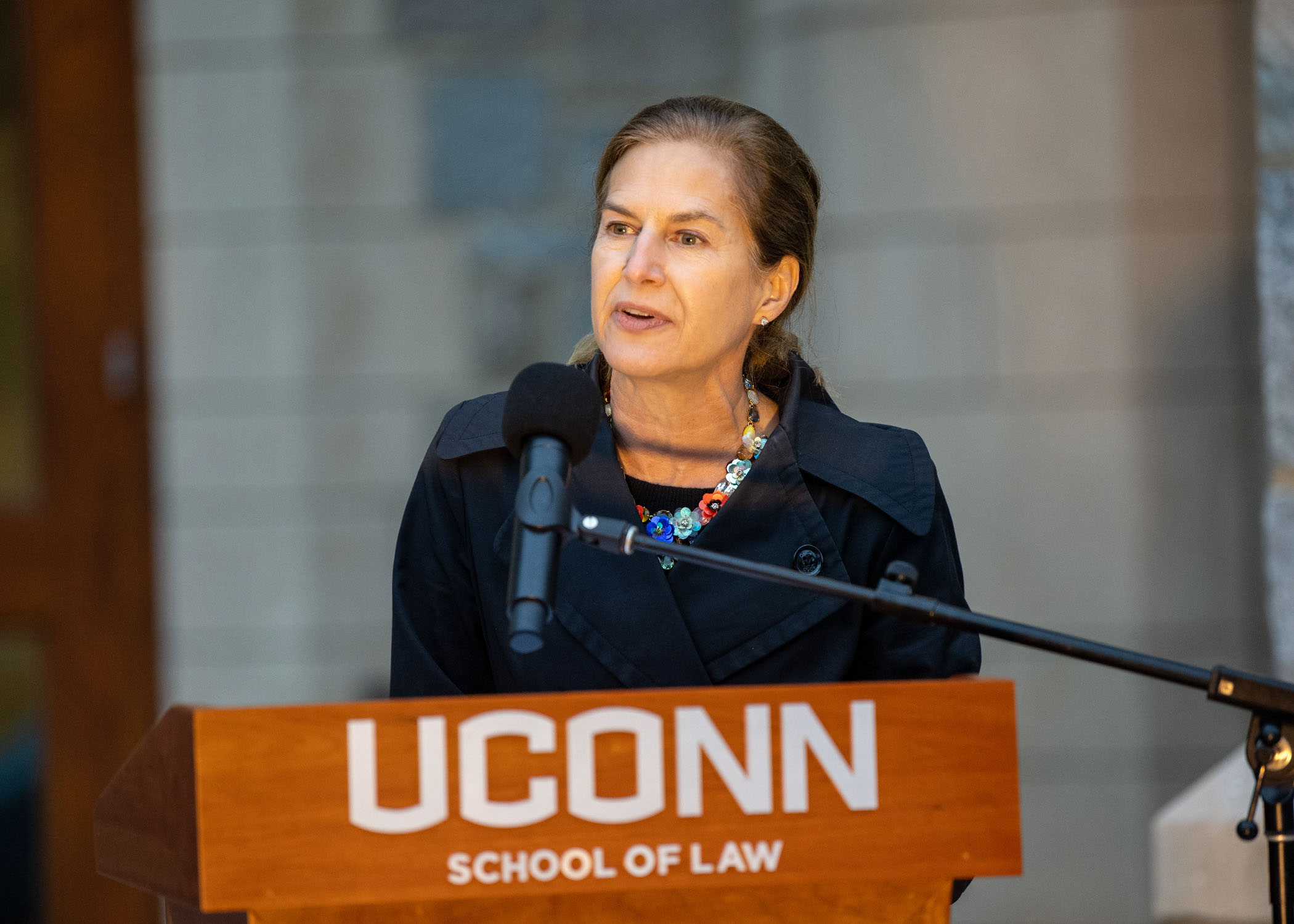Connecticut Lieutenant Governor Susan Bysiewicz at UConn Law Founders' Day